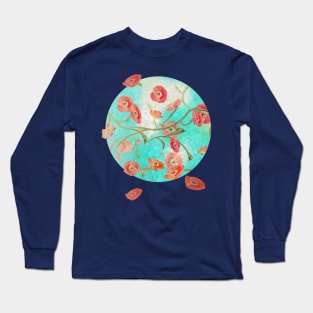 Poppies and Vines Long Sleeve T-Shirt